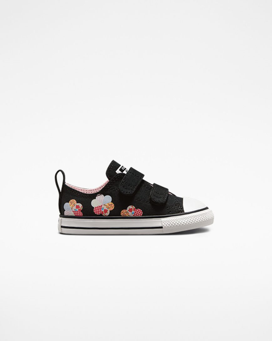 Zapatillas Bajas Converse Chuck Taylor All Star Easy-On Crafted Patchwork Niña Negras Naranjas Rosas | PE L2705P